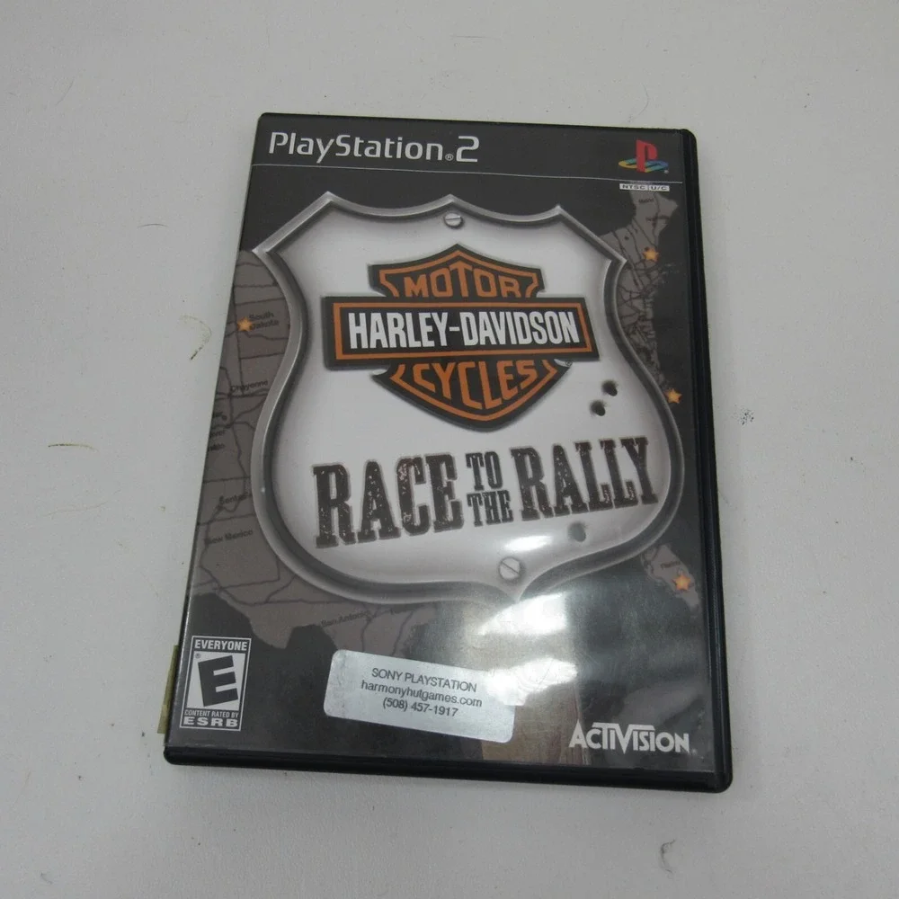 Harley-Davidson Motorcycles Race to the Rally (PS2 PlayStation 2‎ 2006)